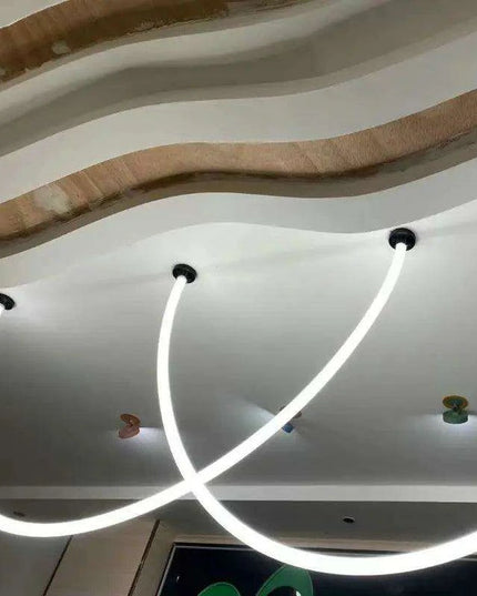 Contemporary Elegance: Stylish LED Chandelier for Modern Interiors