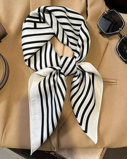 Elegant Satin Square Shawl Hijab: Luxurious 70x70cm Bandana for Women