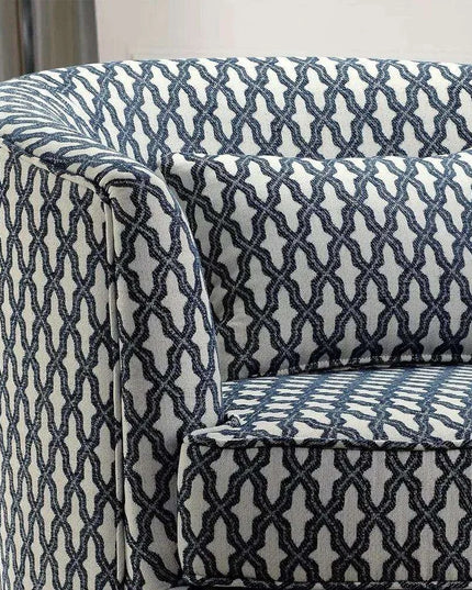 Modern Swivel Barrel Chair Set with Free Decorative Pillow - Your Comfort Haven