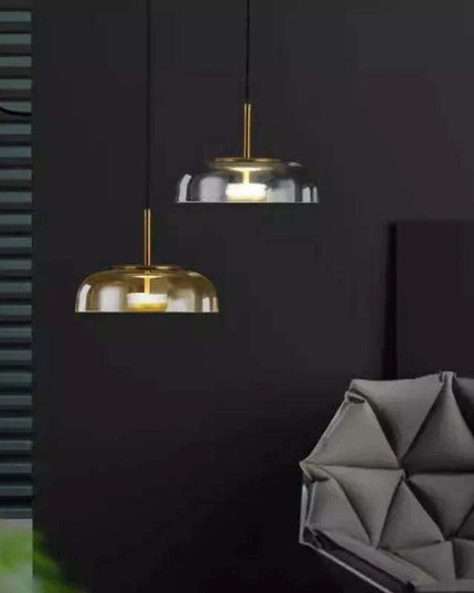 Sleek Nordic Glass LED Pendant Light Set for Contemporary Home and Dining Decor