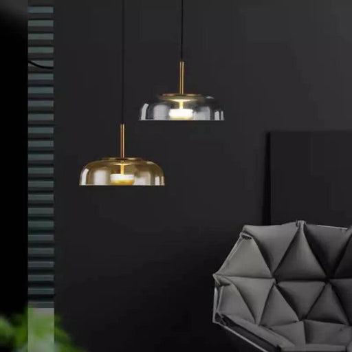 Sleek Nordic Glass LED Pendant Light Set for Contemporary Home and Dining Decor
