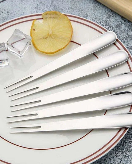 Elegant Multifunctional Dessert Spoon and Fork Set