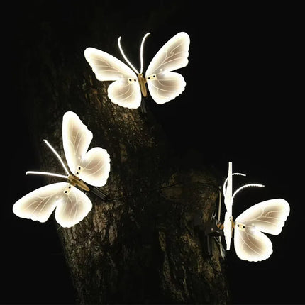 My Name LED Outdoor Decorative Butterfly - Vibrating Wings, 2/4 Pcs