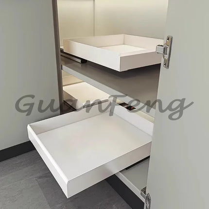 Single-Layer Pull-Out Cabinet Storage Tray