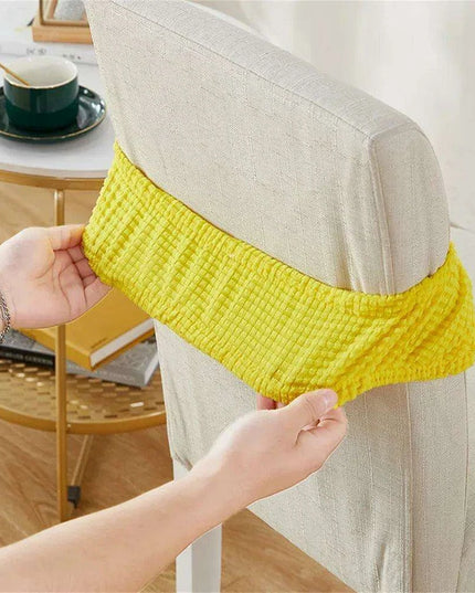 Stylish 15-Color Stretch Fleece Chair Slipcovers for Ultimate Protection and Comfort