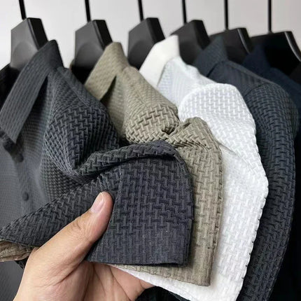 Men's Short Sleeve Polo Shirt — Breathable Summer Top