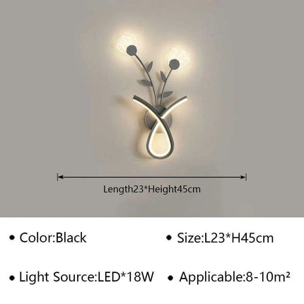 Sleek Contemporary LED Wall Sconce for Elegant Home Illumination