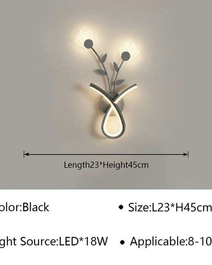 Sleek Contemporary LED Wall Sconce for Elegant Home Illumination