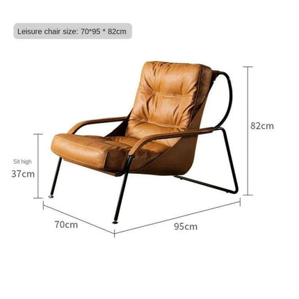 Nordic Luxury Reclining Lounge Chair