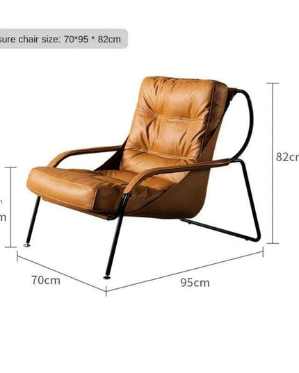 Nordic Luxury Reclining Lounge Chair