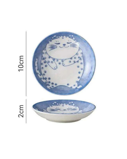 Playful Japanese Cat Ceramic Bowl Collection - Elevate Your Dining with Whimsical Delight