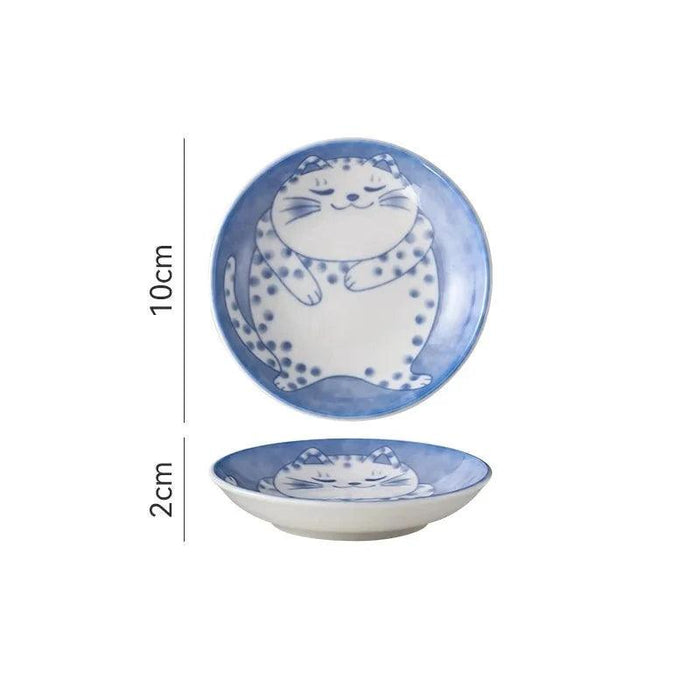Playful Japanese Cat Ceramic Bowl Collection - Elevate Your Dining with Whimsical Delight