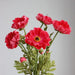 Elegant Faux Poppy Arrangements with Lush Greenery for Timeless Home Decor and Thoughtful Gifts