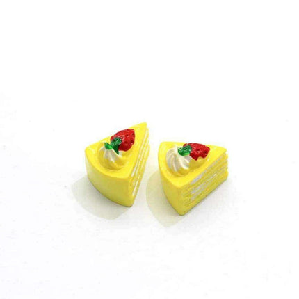 10-Piece Realistic Faux Fruit Cake Set for Photography and Display - Perfect for Cake Enthusiasts