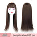Seamless White Hair Clip-In Bangs for Effortless Style Transformation