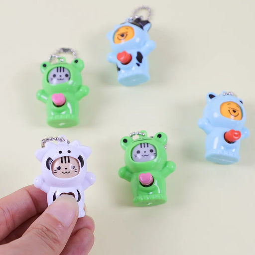 10-Piece Bundle of Mini Cartoon Doll Toys for Children's Party Fun