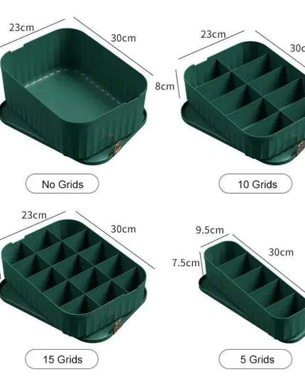 Versatile Closet Storage Organizer with Multi-Compartment Design