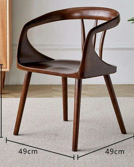 Chic Nordic Lounge Chairs - Stylish Ergonomic Dining and Patio Seating for Modern Homes