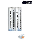 2pcs 2200mWh AA