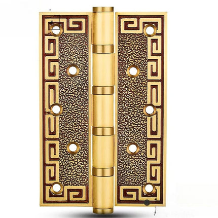 Pattern Brass Wooden Door Swing Hinge Bearing Hinge 4 5 6 Inches Thickened Loose Leaf High - Quality Durable for Doors pattern-brass-wooden-door-swing-hinge-bearing-hinge-4-5-6-inches-thickened-loose-leaf-high-quality-durable-for-doors