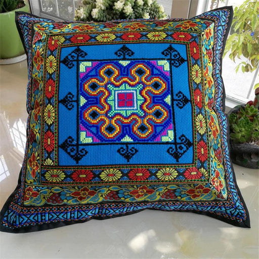 Embroidered Cushion Cover