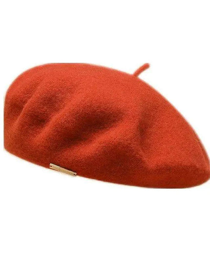 Elegant Wool Beret for Women - Your Must-Have Accessory for Autumn/Winter