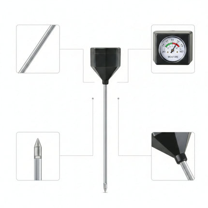 Soil pH Meter with Rod Easy to Use Soil Tester with Rod Portable Exact for Gardeners, Gardens, Lawns soil-ph-meter-with-rod-easy-to-use-soil-tester-with-rod-portable-exact-for-gardeners-gardens-lawns