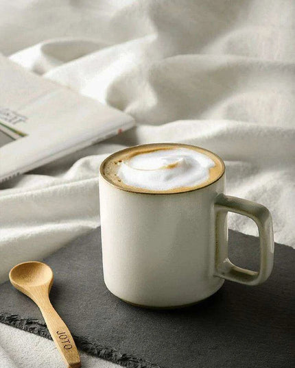 Artisan Vintage Clay Stoneware Coffee Mug - A Touch of Rustic Charm for Your Home