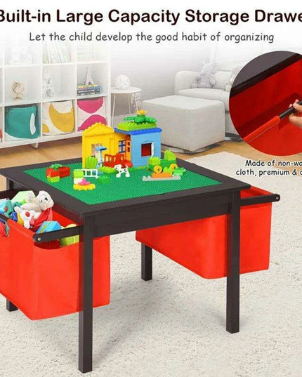 Creative Kids' Play and Study Table Set with Storage - Engaging Furniture for Educational Fun