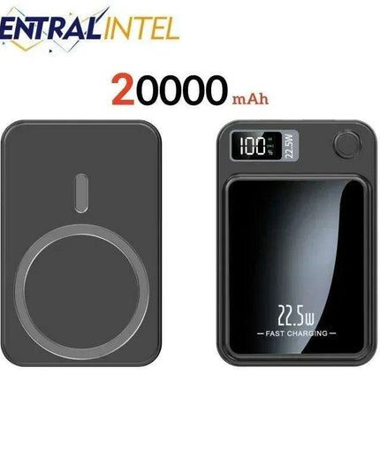 Ultimate 30,000mAh Wireless Power Bank - 22.5W Fast Charging with Magnetic Capability