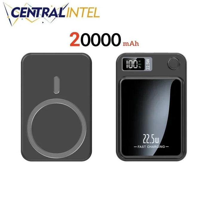 Ultimate 30,000mAh Wireless Power Bank - 22.5W Fast Charging with Magnetic Capability