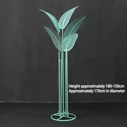 Iron Banana Leaf Wedding Path Guide — 9 & 12 Leaf Sets