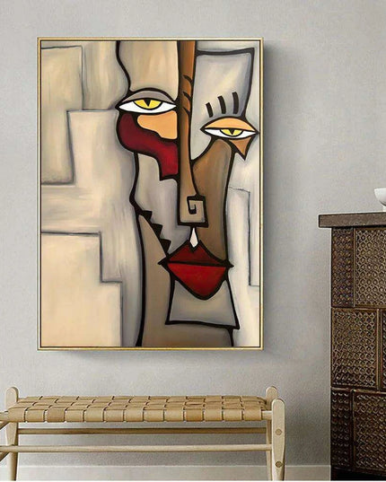 Picasso Inspired Canvas Art - Elegant Décor for Art Aficionados