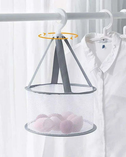 Versatile Compact Mesh Drying Rack: Ideal for Delicates and Knitwear - Space-Efficient Solution