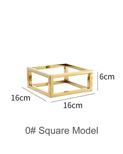 Stylish Stainless Steel Multi-Layered Snack and Dessert Tower for Celebrations