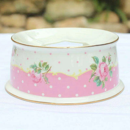 Elegant European Bone China Tea Set with Ceramic Spoons - Luxurious 9-Piece Collection for Coffee and Espresso