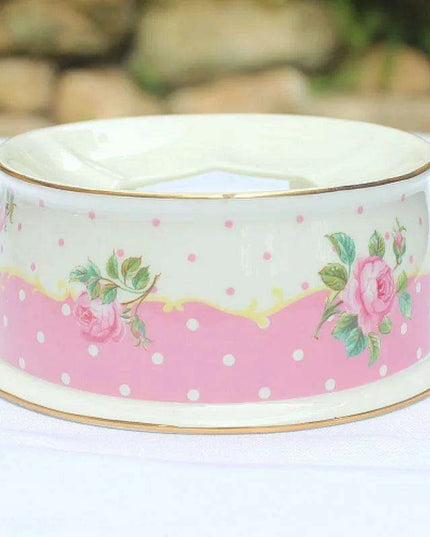 Elegant European Bone China Tea Set with Ceramic Spoons - Luxurious 9-Piece Collection for Coffee and Espresso