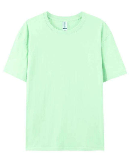 Unisex 280g Cotton Crewneck T-shirt - 20 Vibrant Colors Available, Short Sleeve Loose Fit