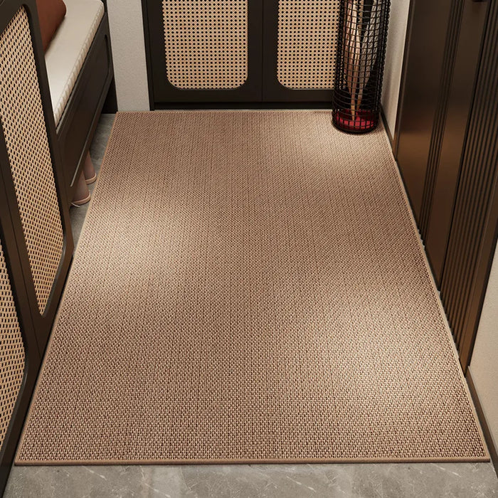 Linen Absorbent Non-Slip Doormat for Home Use