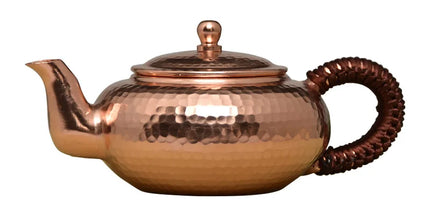 350ML Small Red Copper Teapot Handmade Solid Thick Copper Personal Tea Kettle, Chinese Kongfu Style Copper Tea Pot,Mini 350ml-small-red-copper-teapot-handmade-solid-thick-copper-personal-tea-kettle-chinese-kongfu-style-copper-tea-pot-mini