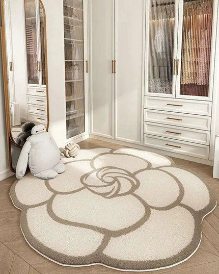 Floral Elegance Plush Carpet - A Cozy and Stylish Home Must-Have