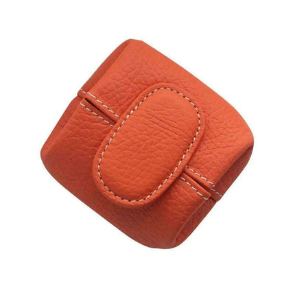 Chic Personalized Cowhide Leather Coin Wallet with Practical Storage Features