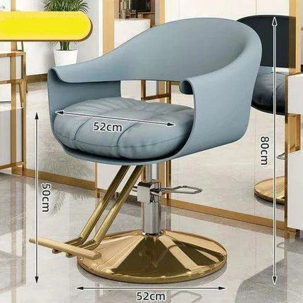 Premium Leather Salon Styling Chair for Exceptional Comfort and Versatility