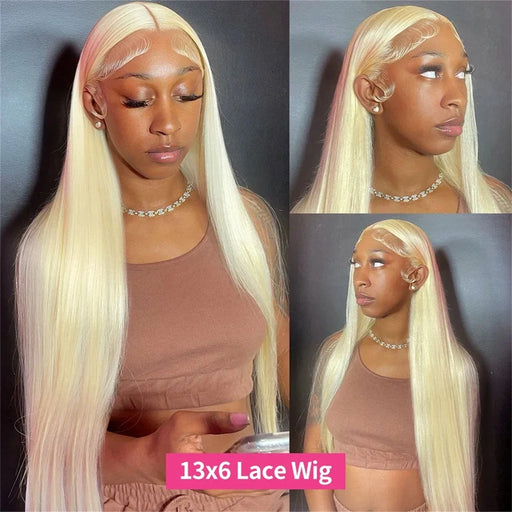 Radiant Honey Blonde Brazilian Human Hair Wig with HD Lace Frontal