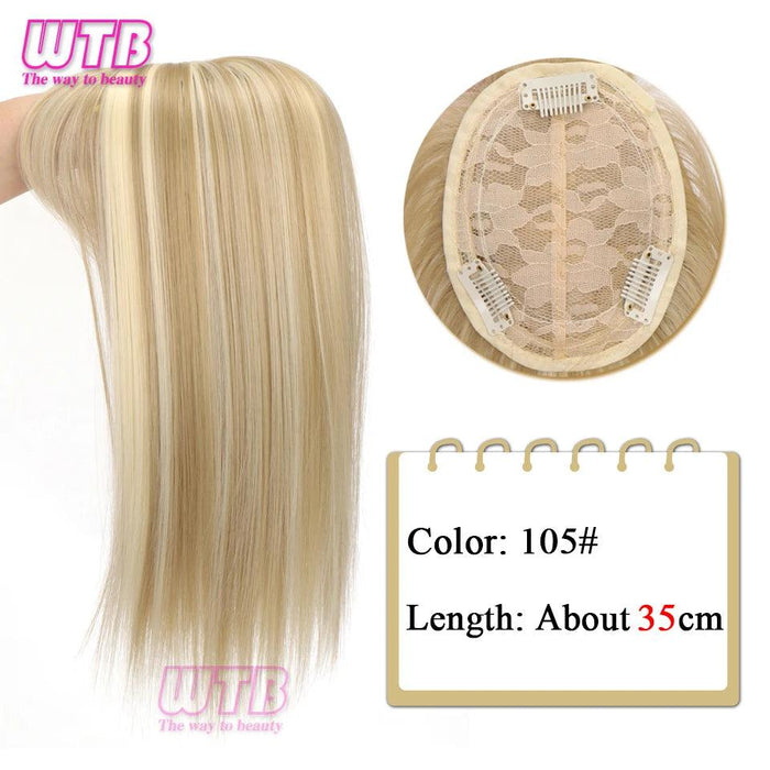 Bangs & Volume: Clip-In Hair Topper for Instant Transformation