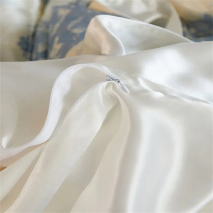 100% Mulberry Silk Duvet Cover Set, Cal King/Super King