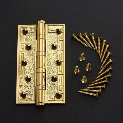 Pattern Brass Wooden Door Swing Hinge Bearing Hinge 4 5 6 Inches Thickened Loose Leaf High - Quality Durable for Doors pattern-brass-wooden-door-swing-hinge-bearing-hinge-4-5-6-inches-thickened-loose-leaf-high-quality-durable-for-doors