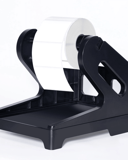 Chic Pink Label Printer Stand - Elegant and Space-Efficient Organizer