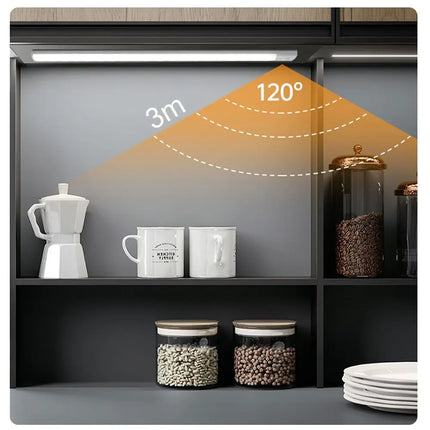 Motion Sensor USB Rechargeable LED Night Light | Under Cabinet & Closet Lamp