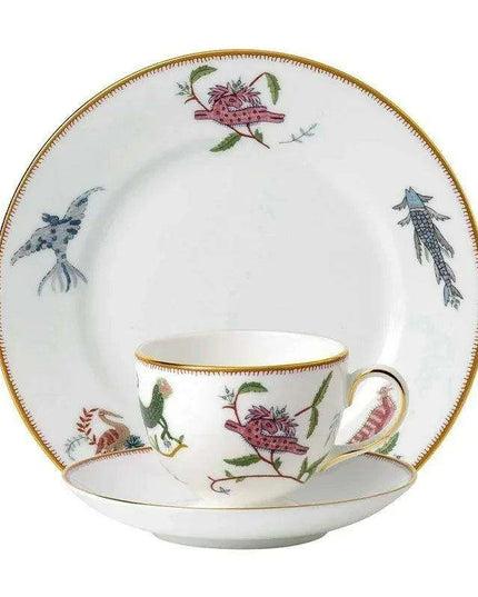 Timeless Nordic Charm Tea Set - Exquisite Bone China Kitchenware for Elegant Gatherings